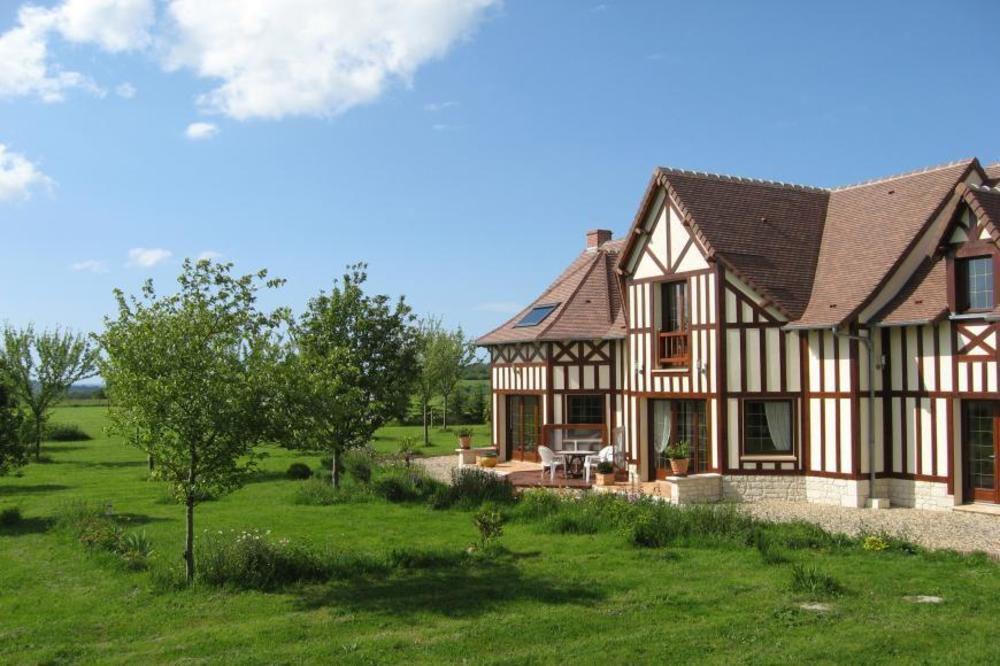 Le Mont D'Auge Bed and Breakfast Canapville  Exterior foto