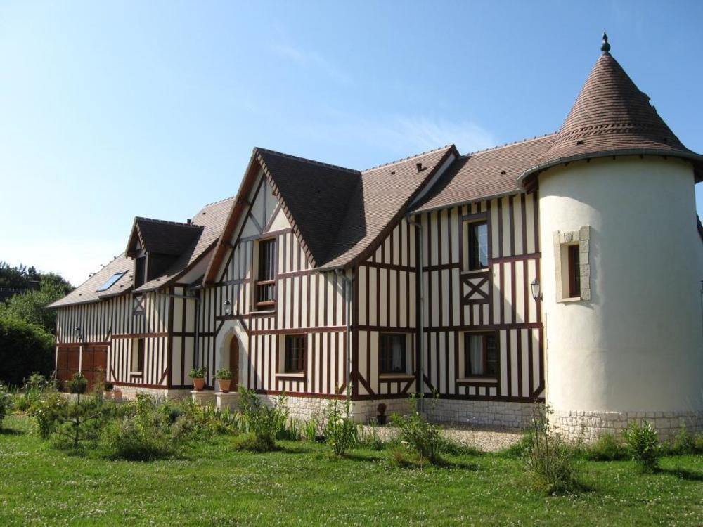 Le Mont D'Auge Bed and Breakfast Canapville  Exterior foto